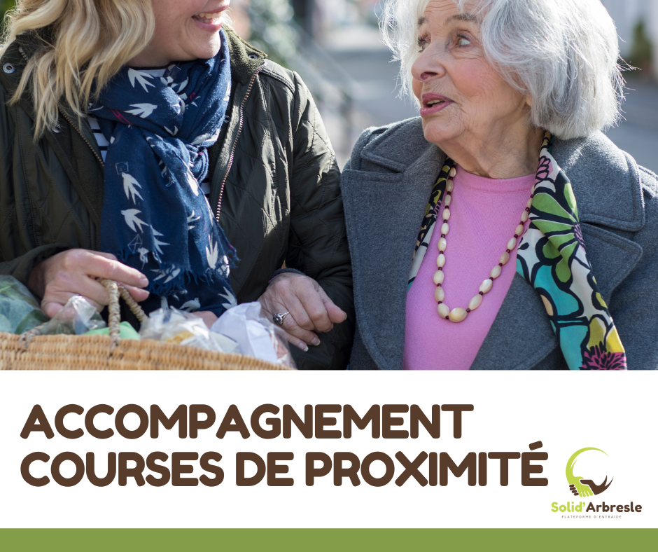 Accompagnement aux courses de proximité