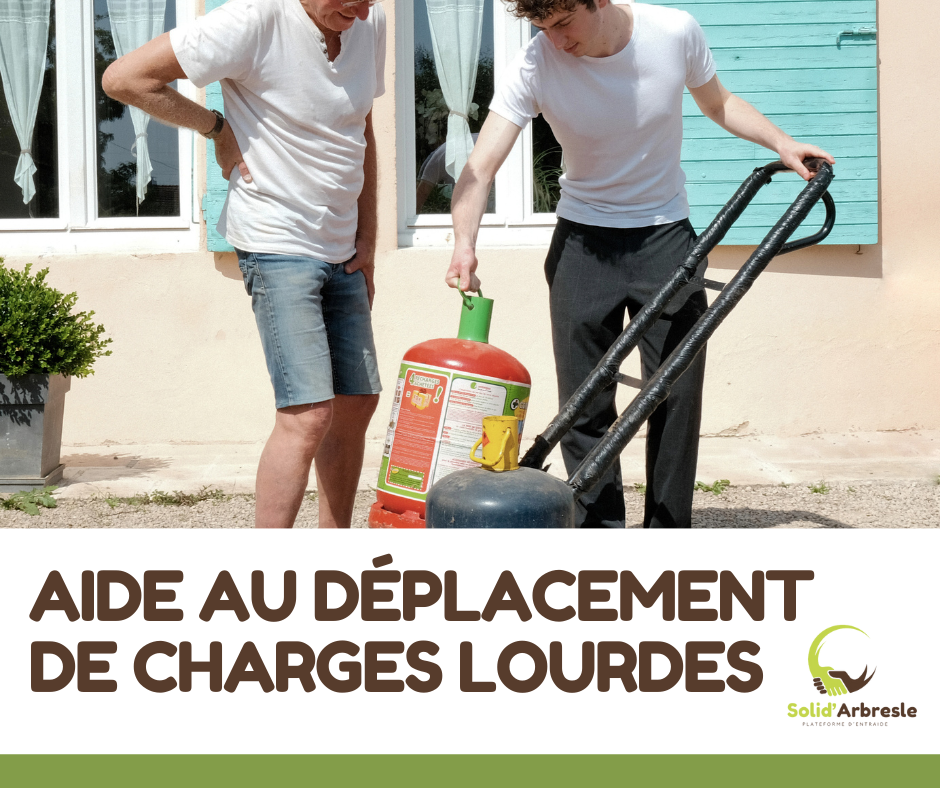 Aide au déplacement de charges lourdes