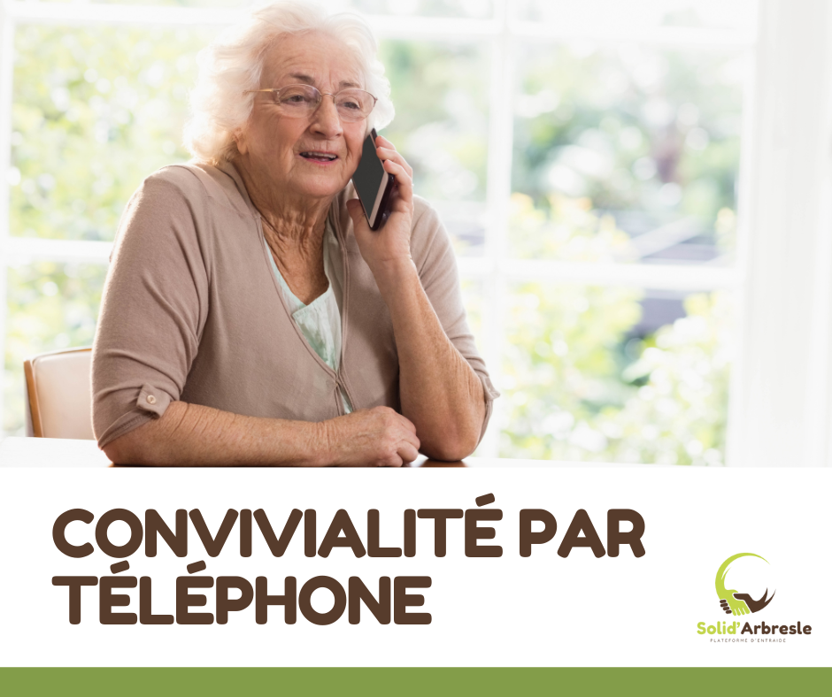 Convivialité par téléphone